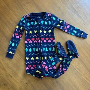 Primary Pajamas in Holiday Fair Isle